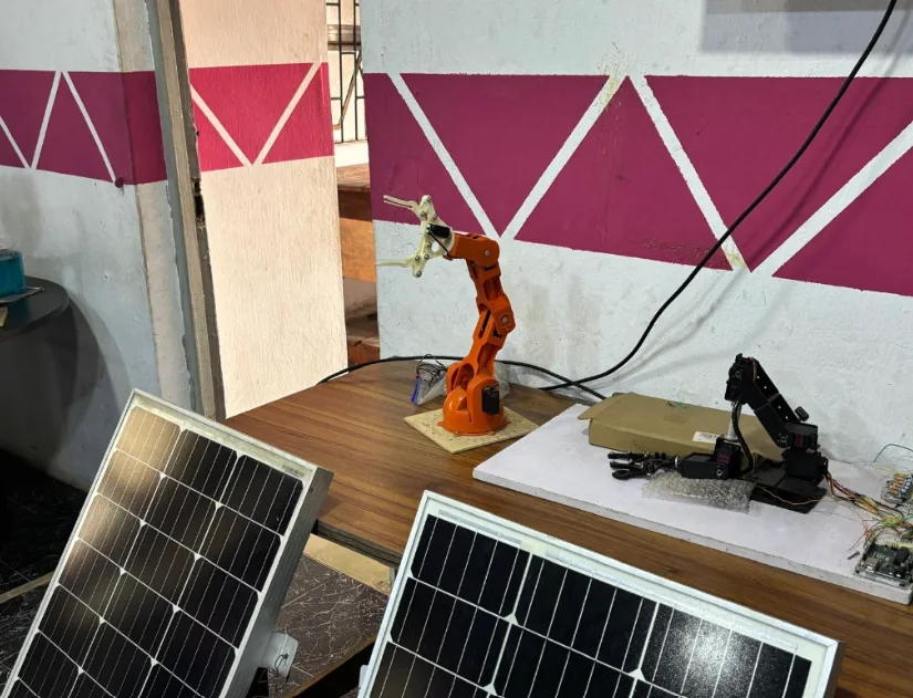 Solar panels and renewable energy training equipment